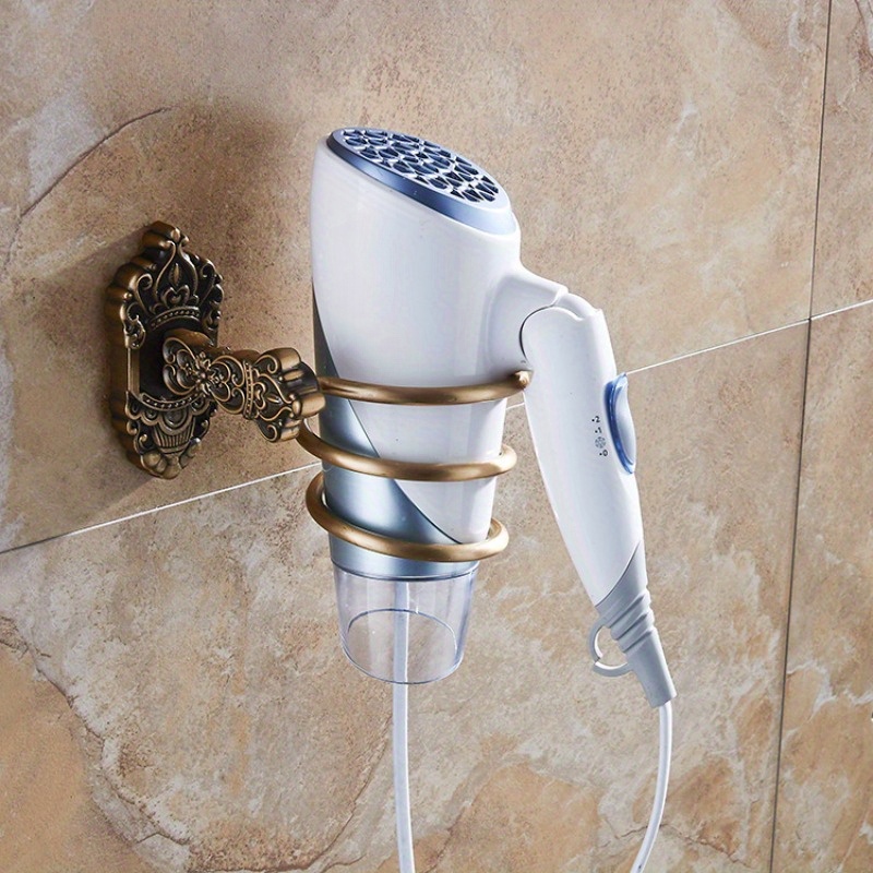 antique hair dryer holder wall mounted Temu