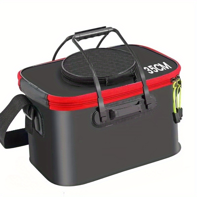 waterproof eva fishing bucket portable multi use live fish waterproof eva fishing bucket portable multi use live fish
