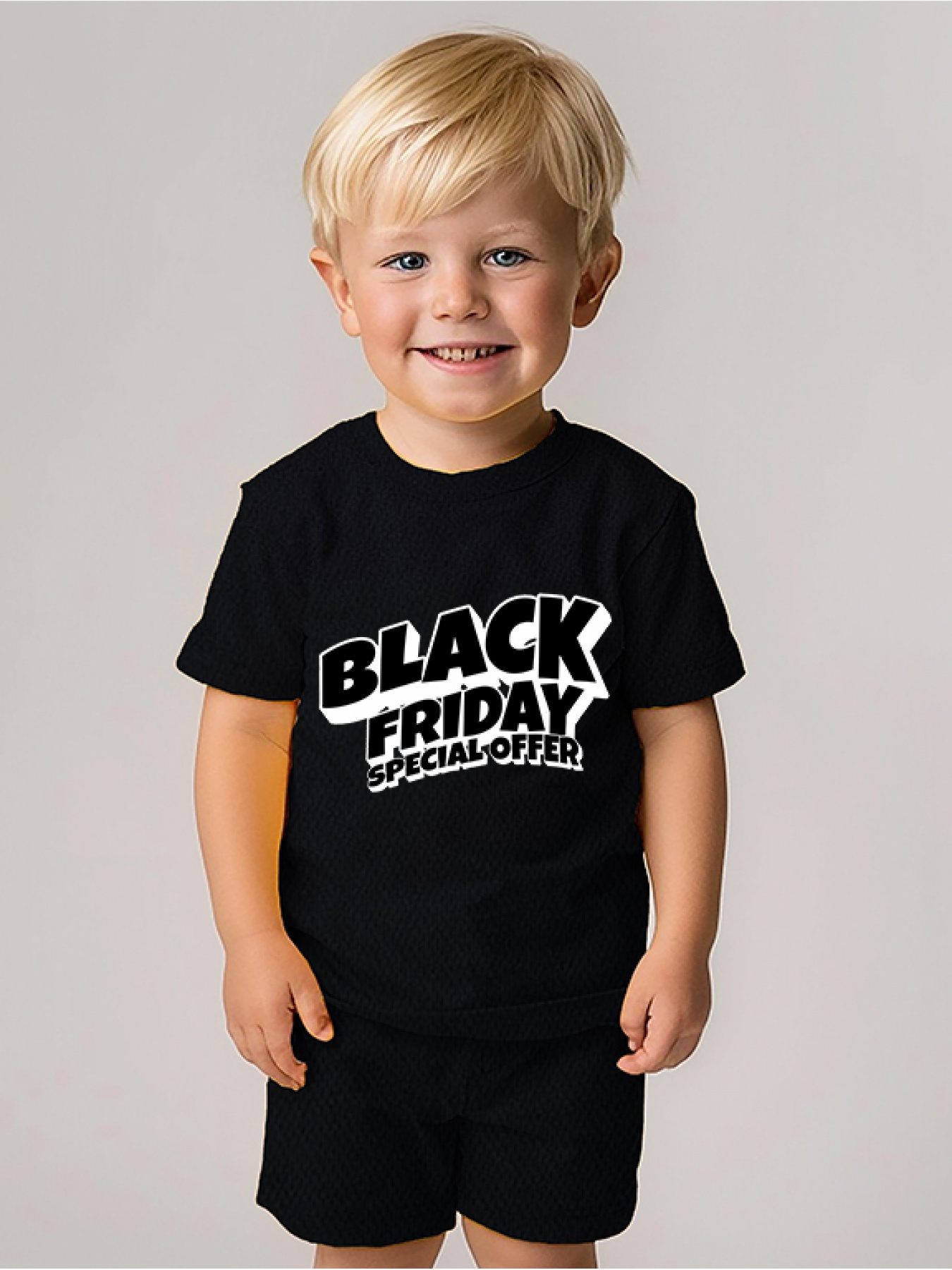 Niño Ropa Bebe Black Friday Black Friday Conjunto Casual Verano