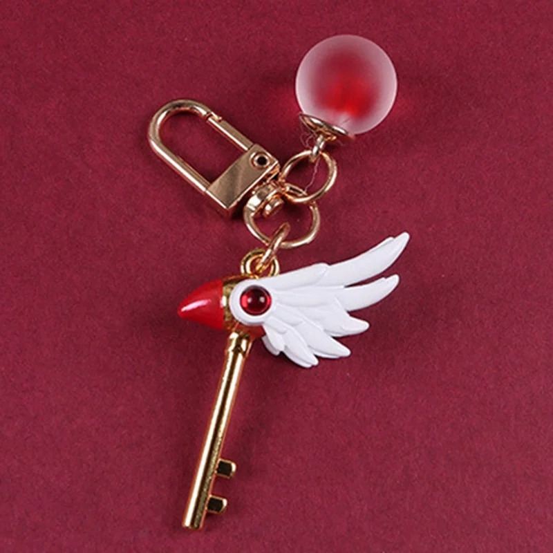 

Cardcaptor Keychain - Pvc For Men, Necklace Pendant