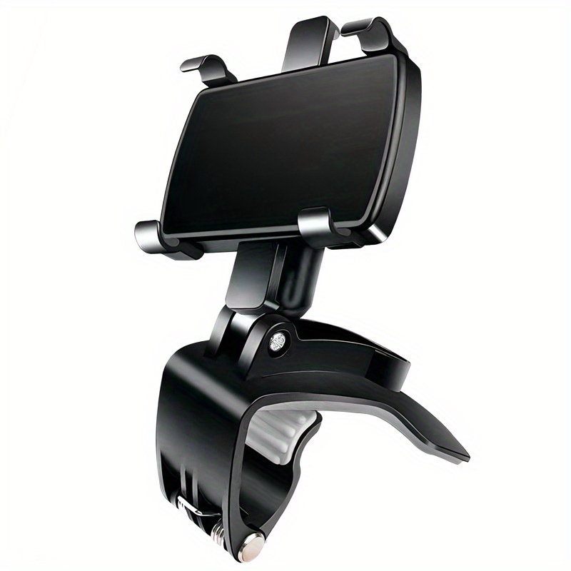 

Car Rearview Mirror Car Navigation Bracket Clip Car Mobile Phone Holder Central Control Instrument Panel Multifunctional 360 Rotation