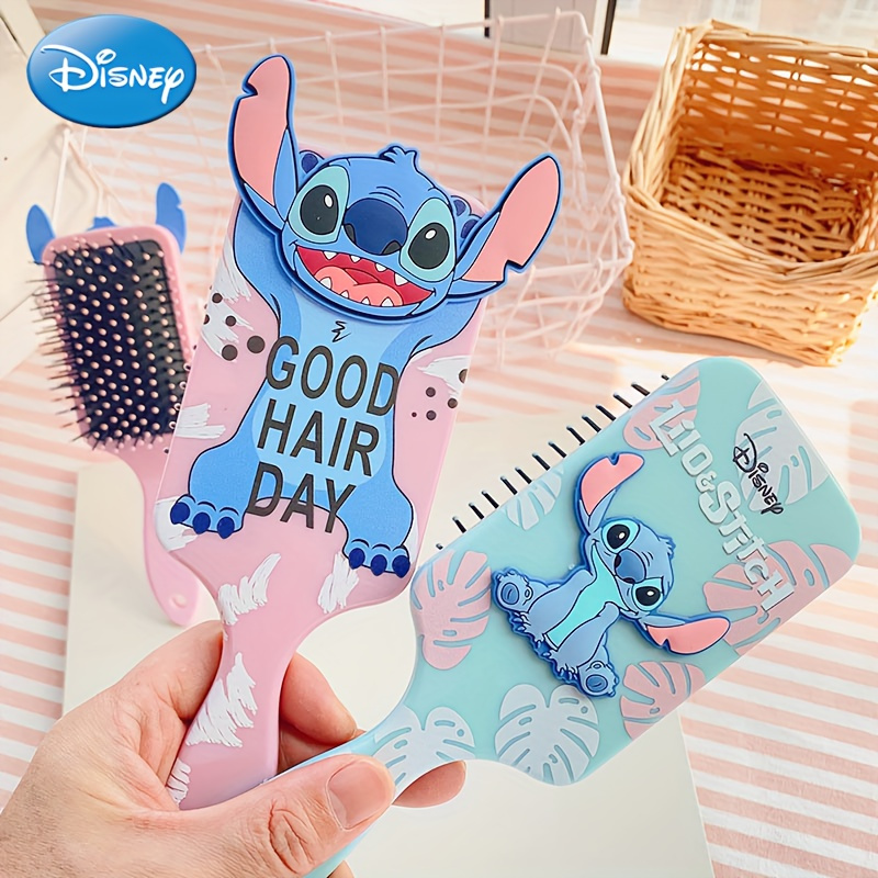 

Disney Cartoon Cushion Hair Brush Set, 1pc, Plastic Bristle, Scalp Massage Comb, Cute Styling Tool For Normal Hair, Perfect Gift