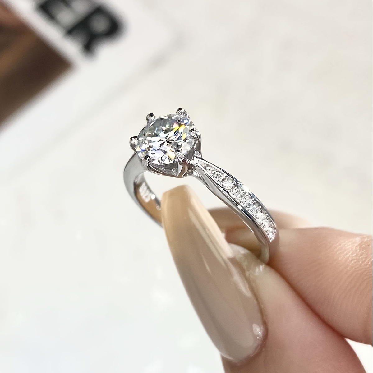 bague adolescentes personnalisée lettres diy (uniquement Temu