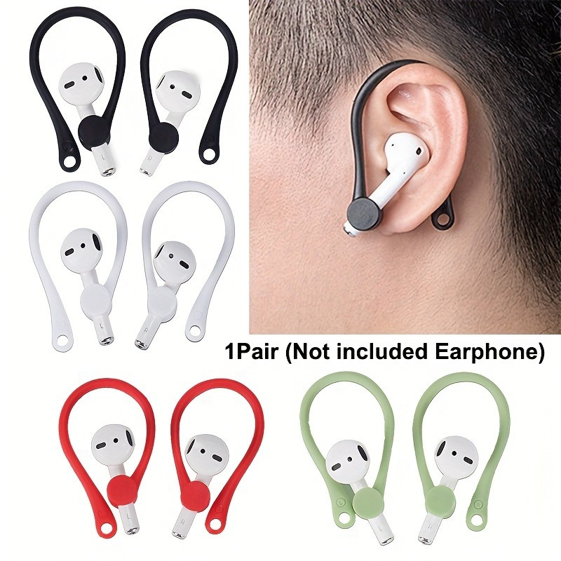 

1 Pair Silicone Earloops For Airpod Hook Earphone Holder Earphone Accessories