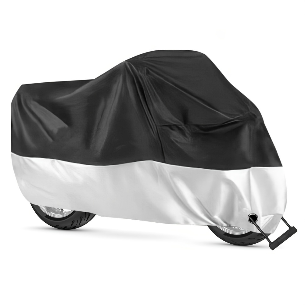 

Motorcycle Cover: Full-weather Protection With Waterproof, Uv Shield, Scratch Resistant, And Dustproof Features - Suitable For All Bikes