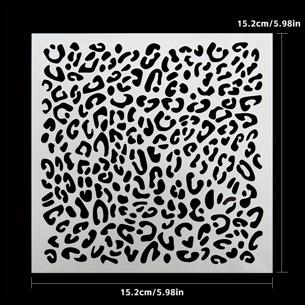 Art Special Pattern Stencils Wall Painting Coloring Embossing Album Decorative Paper Card Template