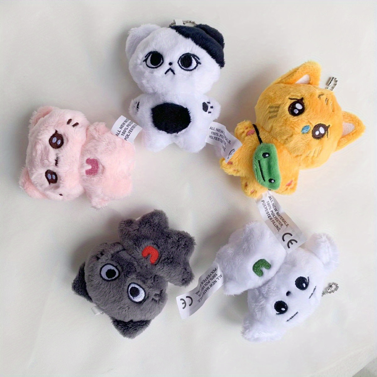 1pc, NewJeans Doll DANIELLE, Kim Wenchi, MINJI, Jiang Hailin, Haerin, Black And White Cat Doll, Key Chain, The Best Gift For NewJeans Fans