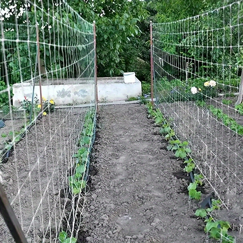 Grow With Heavy-duty Polyester Plant Trellis Netting - 4ft X 8ft Or 5ft X 15ft Or 5ft X 30ft