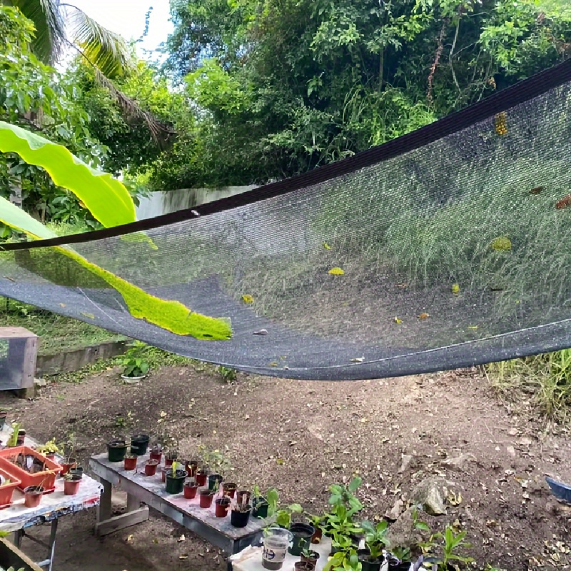 1pc durable vinyl garden sun shade netting perfect for plant protection fresh vegetables ideal for gazebos pergolas greenhouses shade cloth for plants garden cover for plants details 5