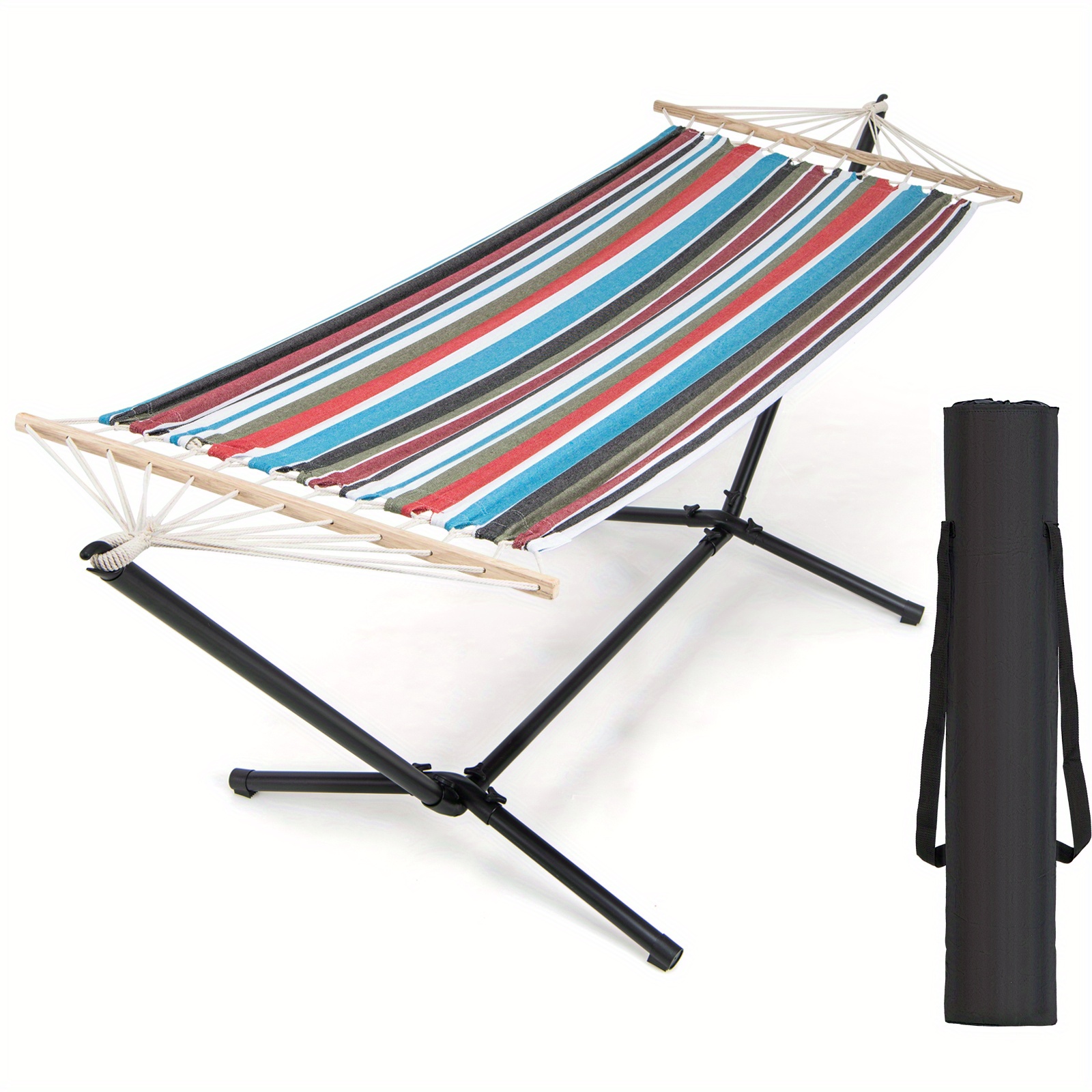 

Costway 10.5ft Heavy Duty Stand With Portable Hammock, Stand & Carrying Case For Garden