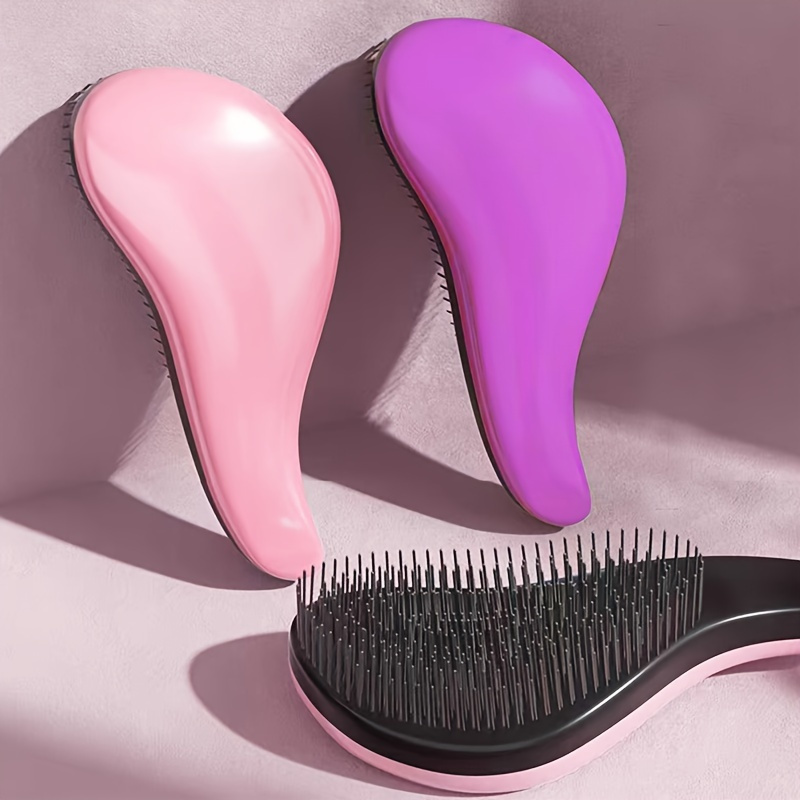 

Anti-static Detangling Hair Brush - Portable, For All Hair Types, Wet Or Dry Use