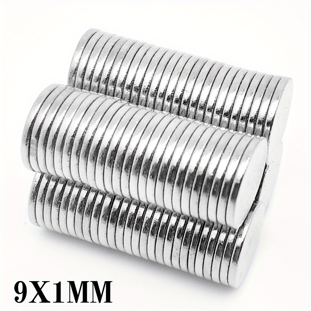 

30-pack 9x1mm Neodymium Magnets - Ideal For Crafting & Searching