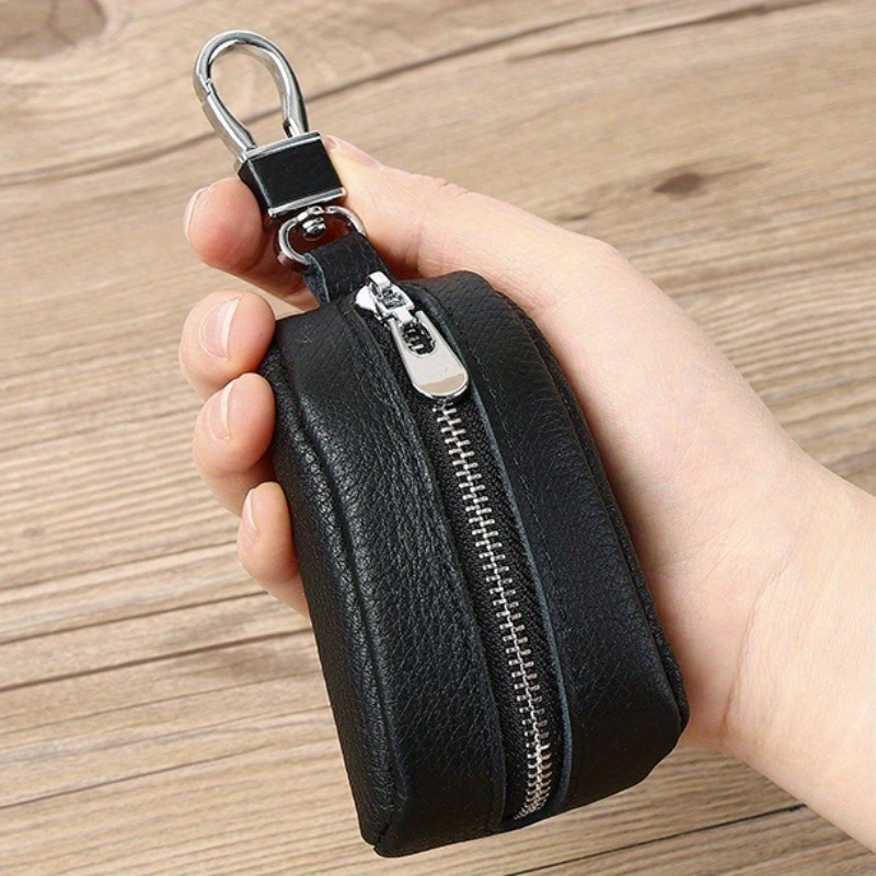 1 simple leather key box top cowhide multi - Temu