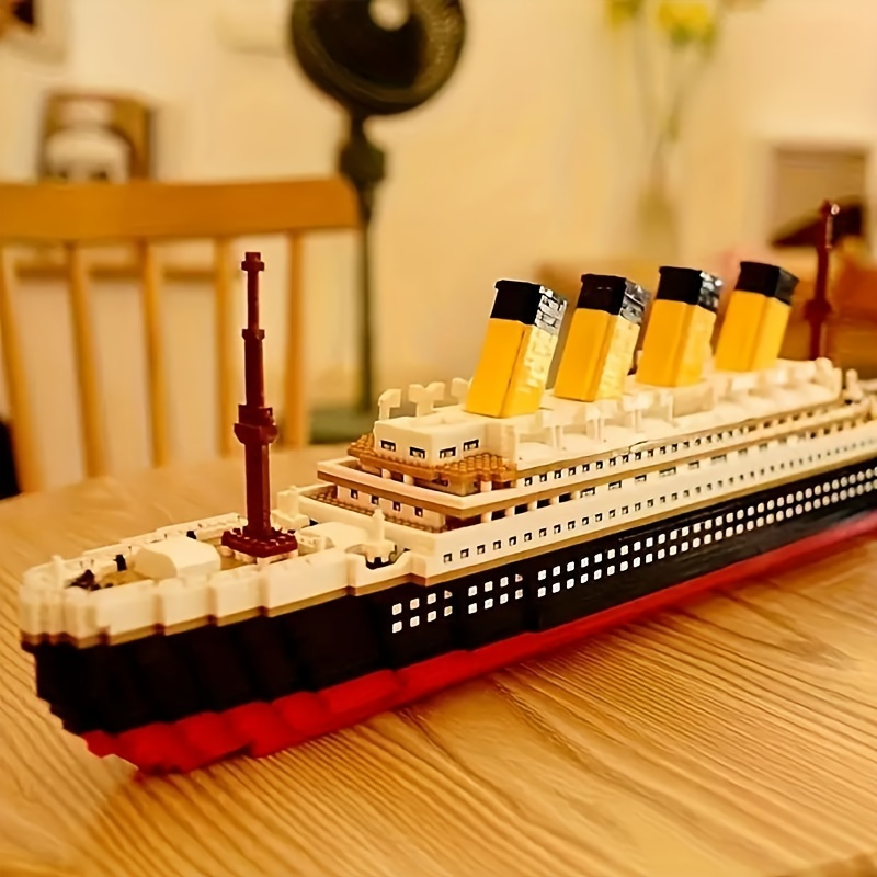 

3800pcs Titanic Model Building Blocks Set, Blocks Model Ornaments, /christmas/thanksgiving Day/holiday Gifts