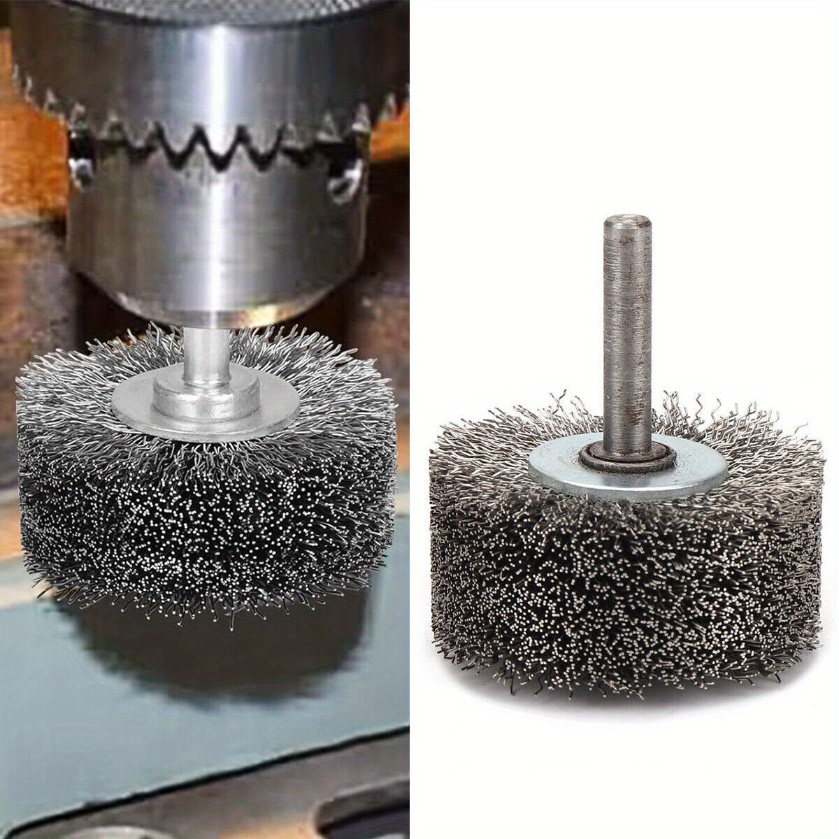 

High-quality 2" Stainless Steel Brush For Die Grinder & Rotary Tools - , Rust Removal & Surface Finishing With 1/4" Shank