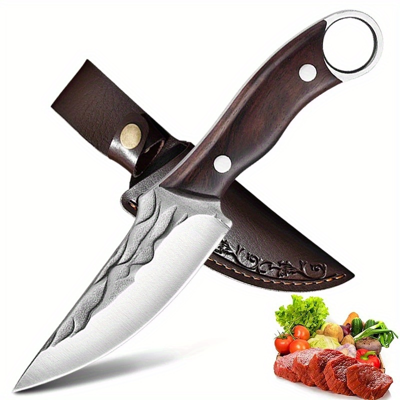 

Kitchen Knife Meat Cleaver Knife Boning Knife Stainless Steel Slicer Fruit Knife Butcher Knife For Kithen Camping