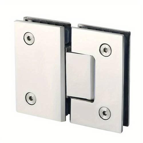 1pc strong and not perishable 180 degree clip install glass clamp door cabinet showcase shower cupboard furniture hinge replacement parts