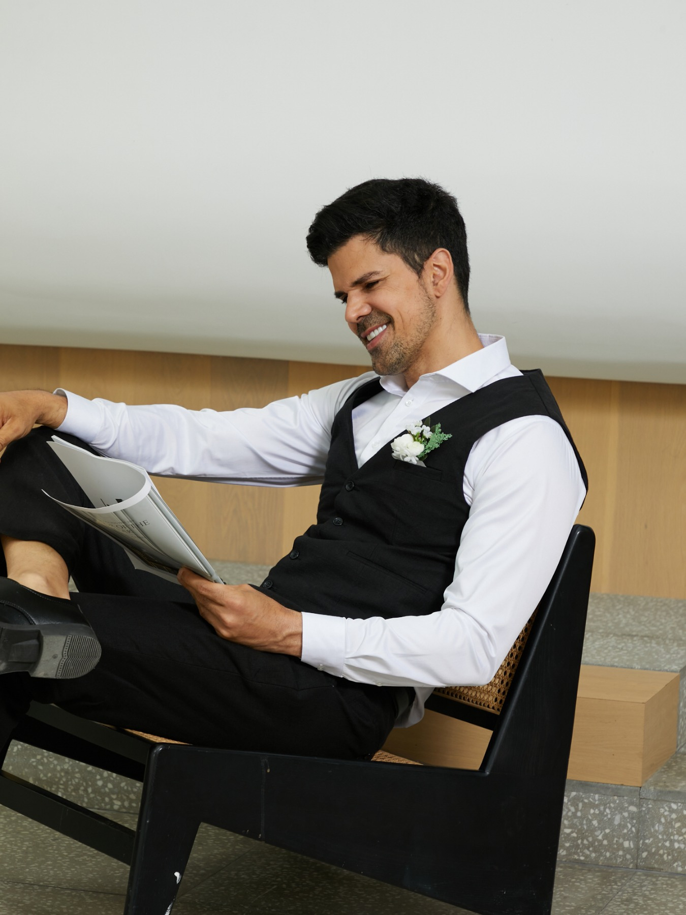 size piece linen wedding groomsmen summer Temu