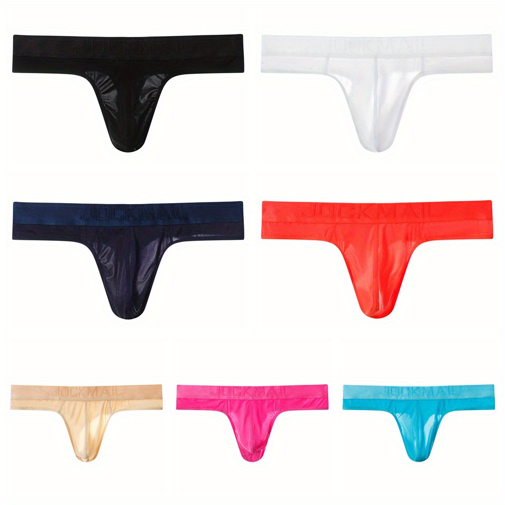 

Men's Sexy Underwear, Breathable Comfy Buttocks Thongs Underpants, Athletic Supporters, Tanga T-back