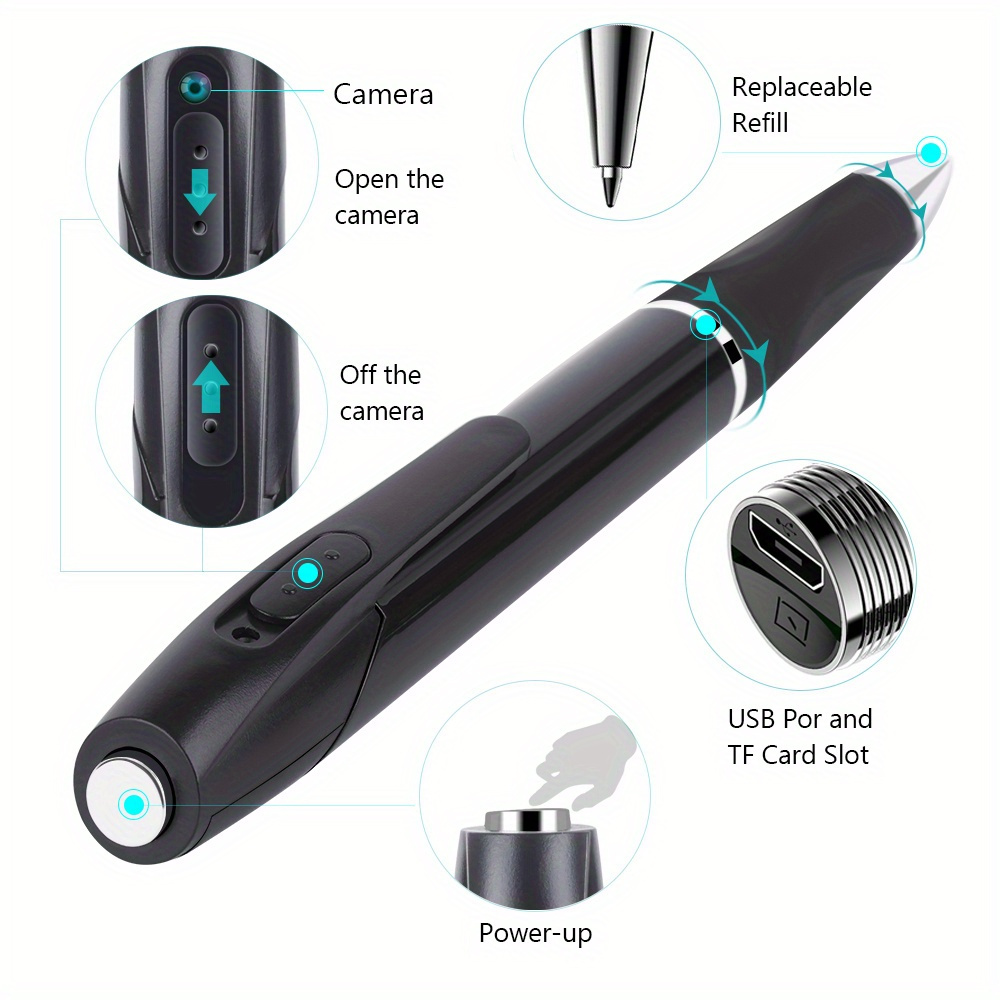1pc portable camera with video 1080p fhd security camera indoor outdoor surveillance camera camera body camera recording small security camera   no card 32gb 64gb card specs perfect use for lectures     Product details 1