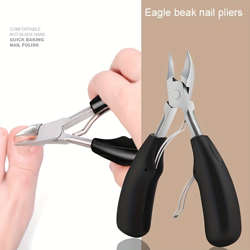 

Ingrown Toenail Clippers - Professional Nail Correction Tool, Eagle Beak Nail Pliers For Thick Nails, Trimmer, Pedicure Scissors - Hypoallergenic