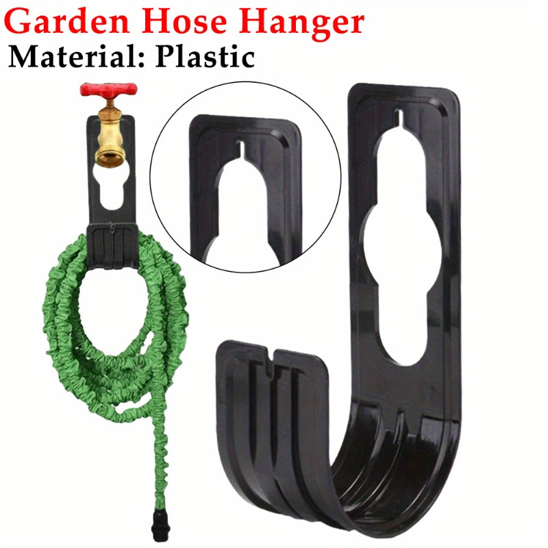

Garden Hose Holder Wall Mounted Garden Hose Hanger Portable Hose Holder For Outside Yard For Water Hose Hose