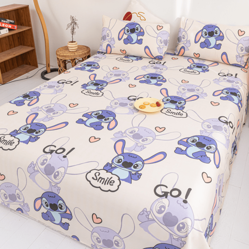 

3pcs Cartoon-themed Bedding Set For - Soft, & Tear-resistant Polyester, Comforter Cover And Pillowcases, Perfect Gift For Birthdays & Christmas