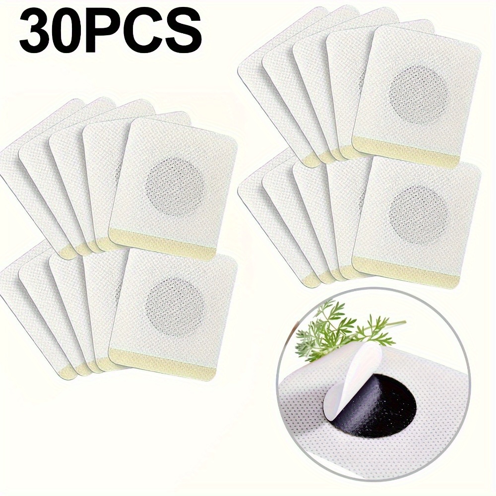 

30-pack Natural Wormwood Belly Patches & Pills - Moxa Stickers For Women, Perfect Gift Idea