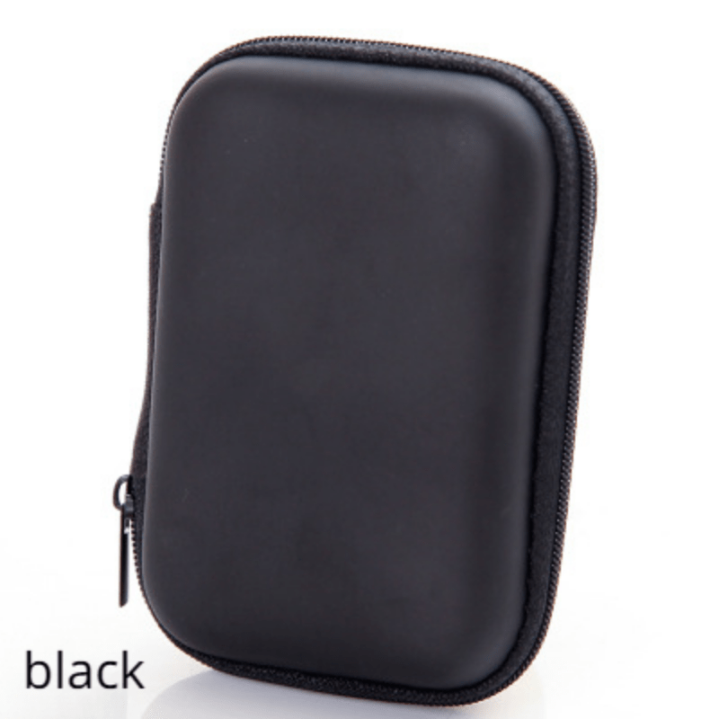 1pcsZero Wallet with Zipper, Rectangular Data Cable, Earphone Bag, Key Packaging, Coin Pouch, Change Storage Bag