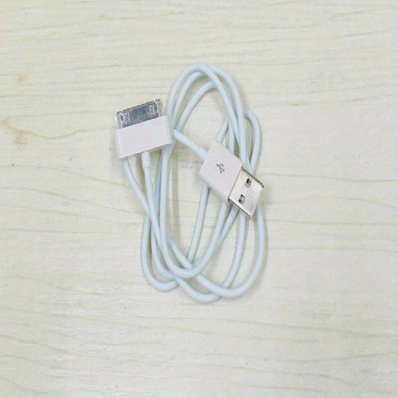 

30 Pin Usb Cable For 3g 3gs, 1 2 3, Touch - Uncharged, No Battery - Charging Cord Data Wire Charger Adapter