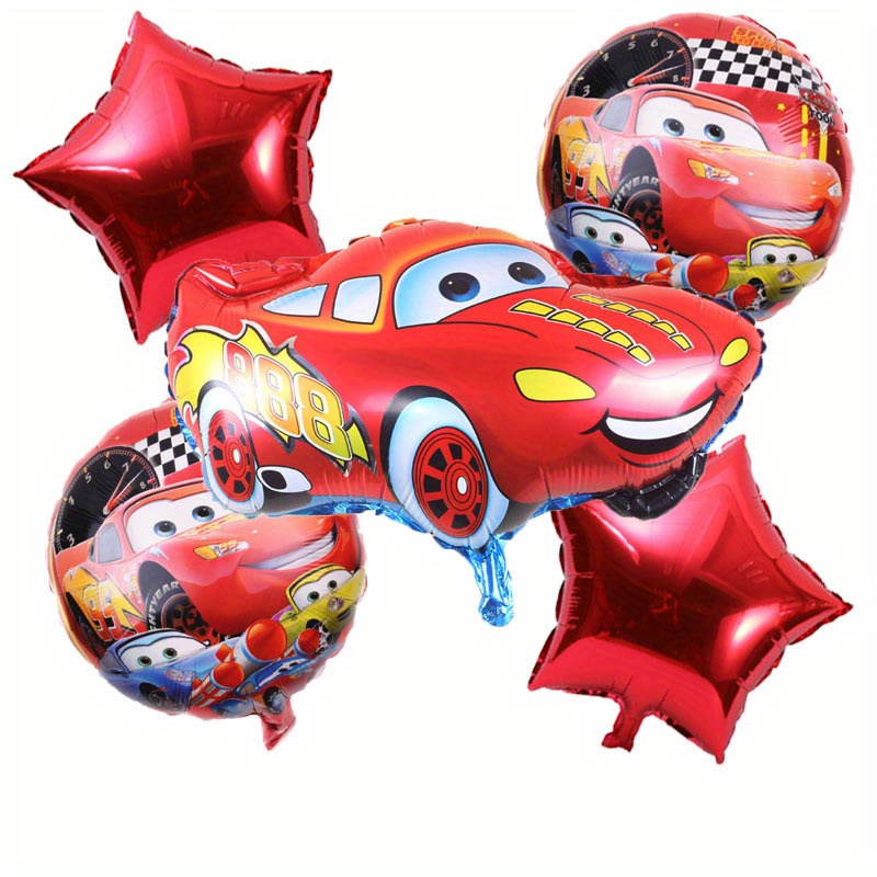 

Disney Cars Mcqueen Balloon Set - Party Decorations Foil Balloons For Themed Gathering, Ume Brand, Other Material