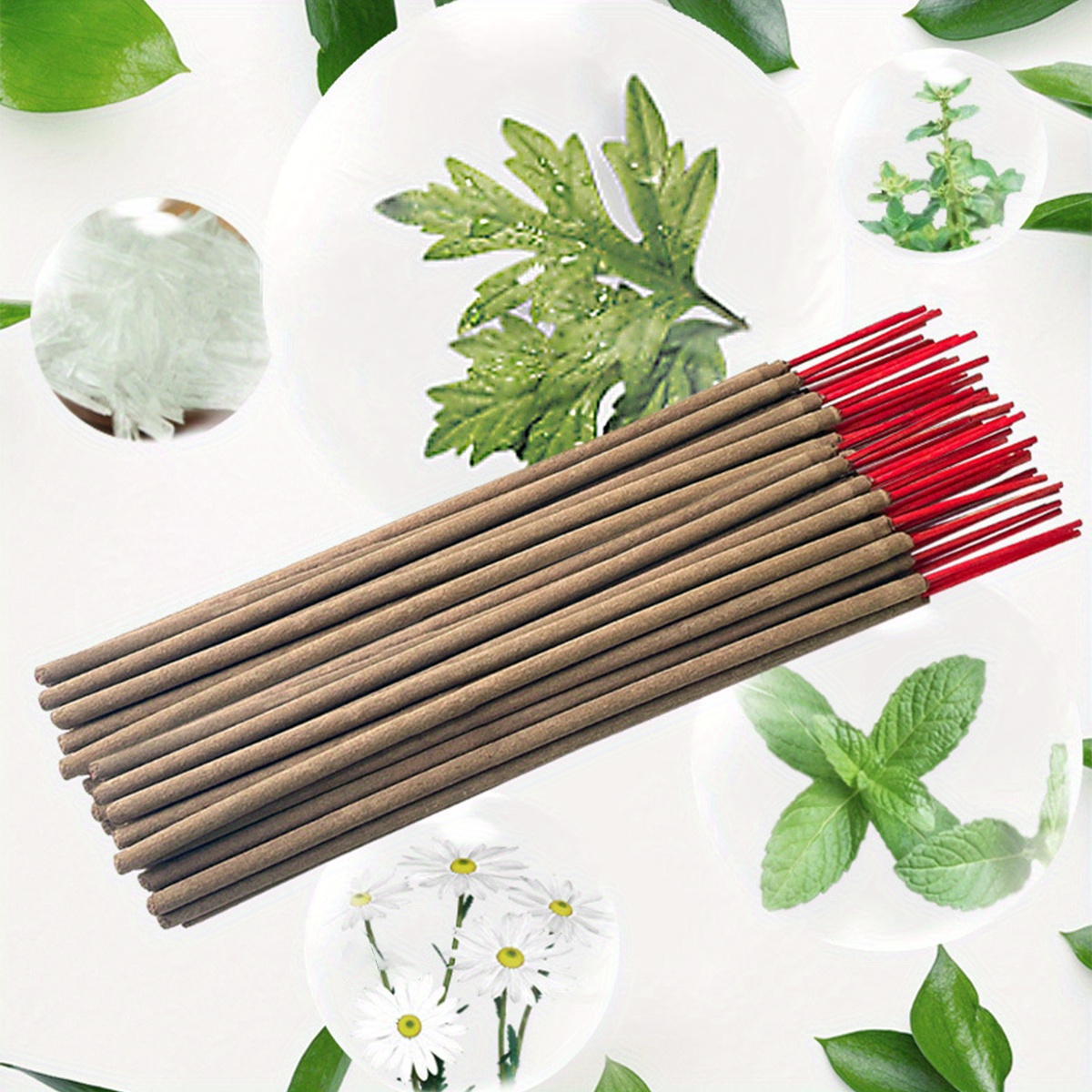 

20/40 Pcs Outdoor Mosquito Incense Sticks: Simple And Practical Mosquito Repellent For Home, Courtyard, Garden, Camping, And Fishing - Artemisia Mosquito Incense, No Feather, Independent Use