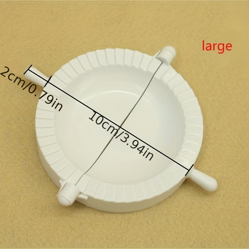 Juego de 3 Moldes para Empanadillas - Pinzas de Plástico de Presión Rápida para Empanadillas Perfectas - Herramienta de Cocina Fácil de Usar para Cocinar en Casa