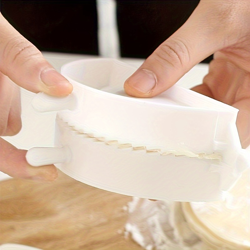 Juego de 3 Moldes para Empanadillas - Pinzas de Plástico de Presión Rápida para Empanadillas Perfectas - Herramienta de Cocina Fácil de Usar para Cocinar en Casa