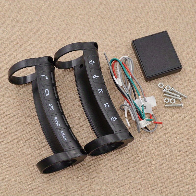 

1set Remote Control Buttons Car Audio Steering Wheel Wireless Wireless Button