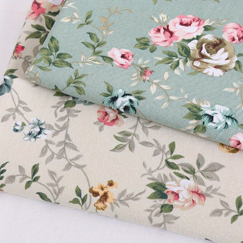 

1pc Tissu en Lin Imprimé, pour Canapé, Nappe, , Sac, Coussin et Housse de Meuble