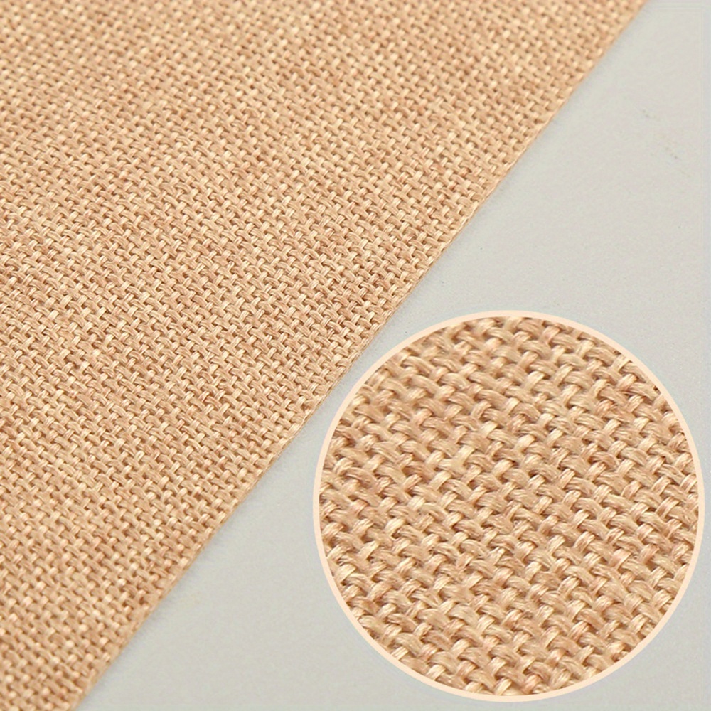 

Self-adhesive Linen Fabric Roll - 19.68x58.26 Inches, Diy Craft & Decorative Burlap Cloth, Hand Wash Only