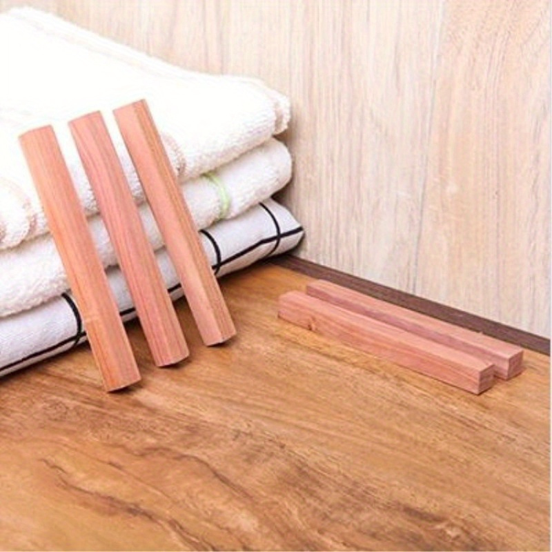 

Cedar Wood Strips For Wardrobe Insect, Mold, And Odor Removal - Household Mosquito, Moth Repellent & Natural Deodorant, No Electricity Required
