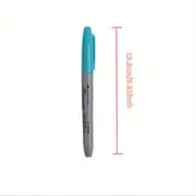 12pcs colorful fine point permanent markers ideal for classroom office kitchen and more durable and long lasting details 2