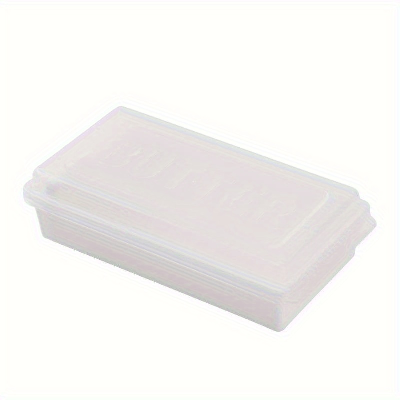 1pc Butter Fresh-keeping Box Beef Butter Cheese Cutting Box Sealed With Lid Butter Storage Box Refrigerator Cheese Partition Storage Box