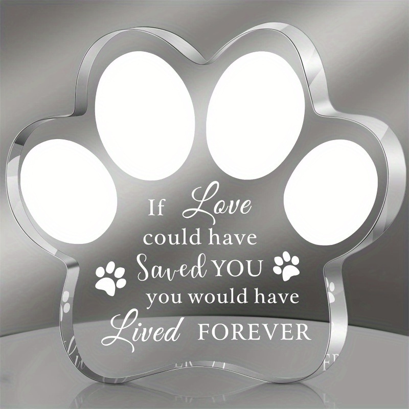 

Pet Memorial Gifts Acrylic Dog Memorial Gifts Dog Death Sympathy Gifts Pet Keepsake Gift Bereavement Gifts For Loss Of Pet Condolence Gifts For Loss Of Loved 1