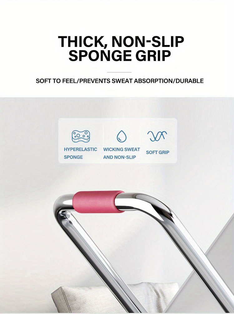 [Heavy-Duty Luggage Trolley] 130kg Max Load Heavy-Duty Folding Luggage Trolley, Metal & Silicone | Portable Shopping Cart Pulling Truck, 28mm Pipe Diameter, 160cm Stretch Length, with 3 Lashing Cords