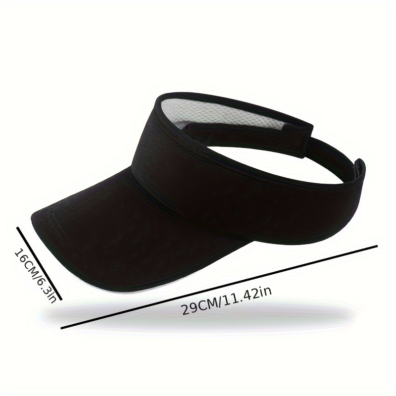 lightweight adjustable sports cap ponytail hole breathable Temu Oman