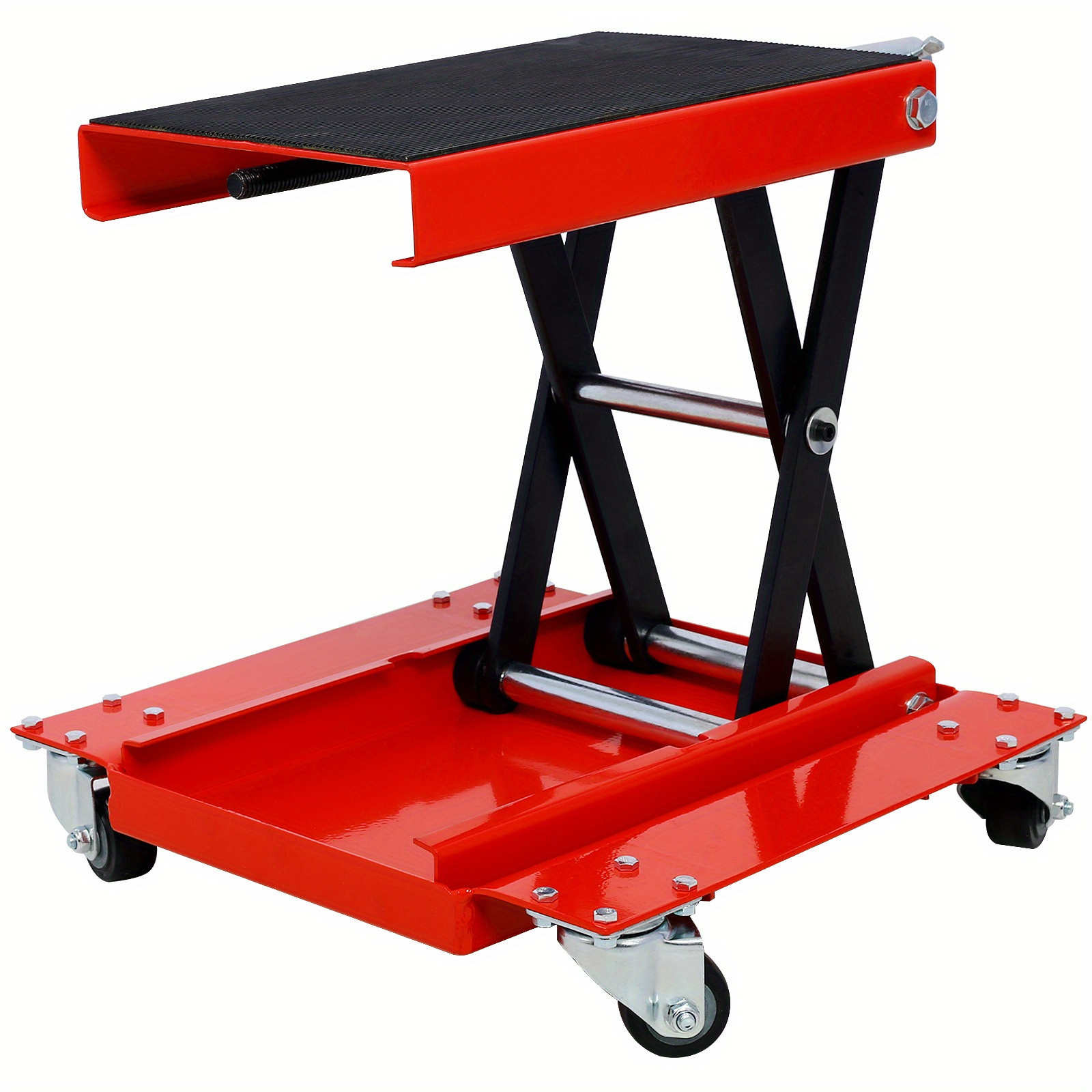 Motorcycle Lift Dolly Jack Scissor Lift Jack Wide Deck Front - Temu