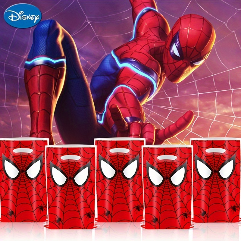 

avengers Assemble" 10pc Disney Spider-man Gift Bags - Cartoon Avengers Candy & Party Favor Bags, Perfect For Birthday Celebrations