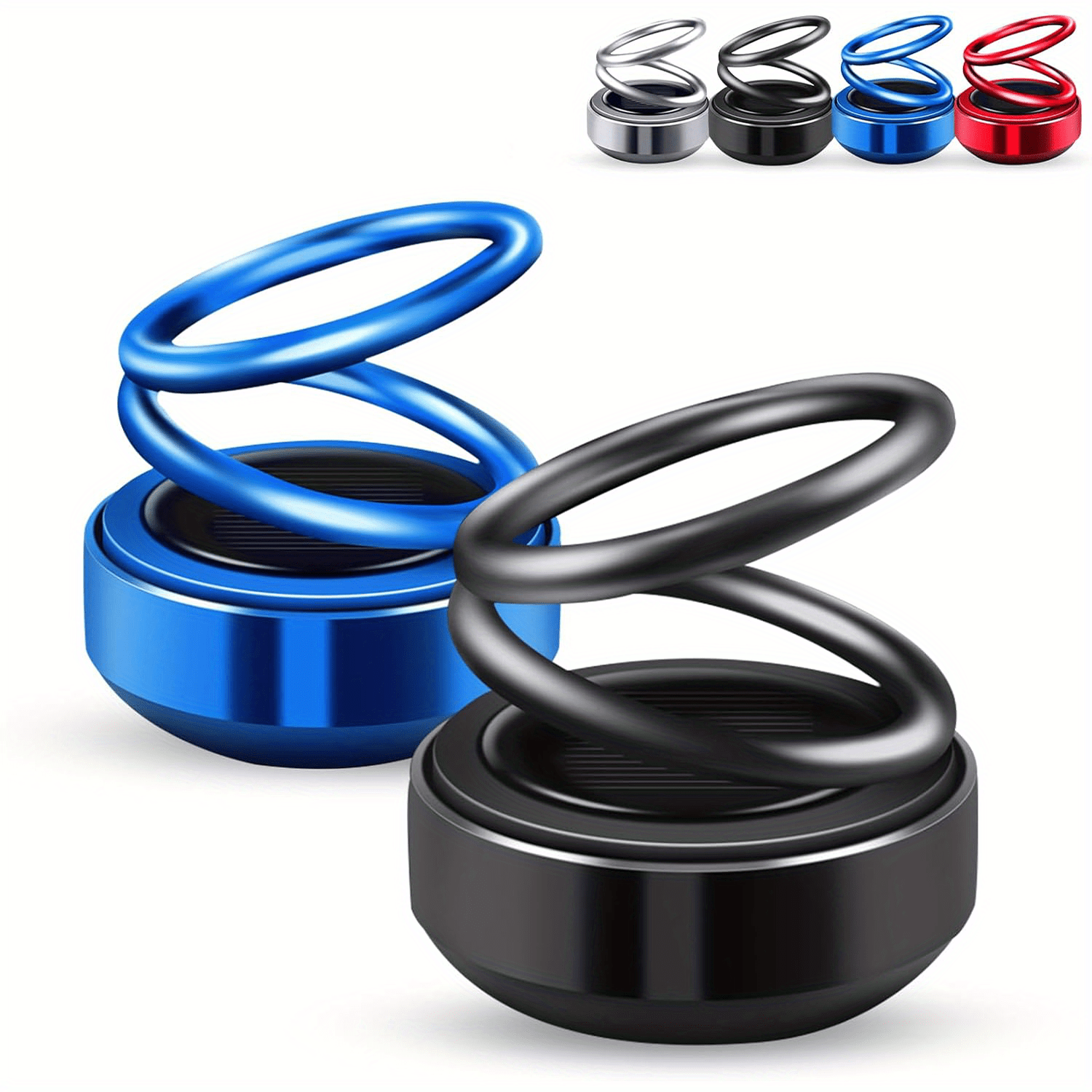 

Solar Aromatherapy Machine, Suspended Double-ring Aromatherapy Machine Decoration, Automatic Rotating Aromatherapy Machine, Suitable For Cars, Bedrooms, Living Rooms, Balconies (blue + Black)