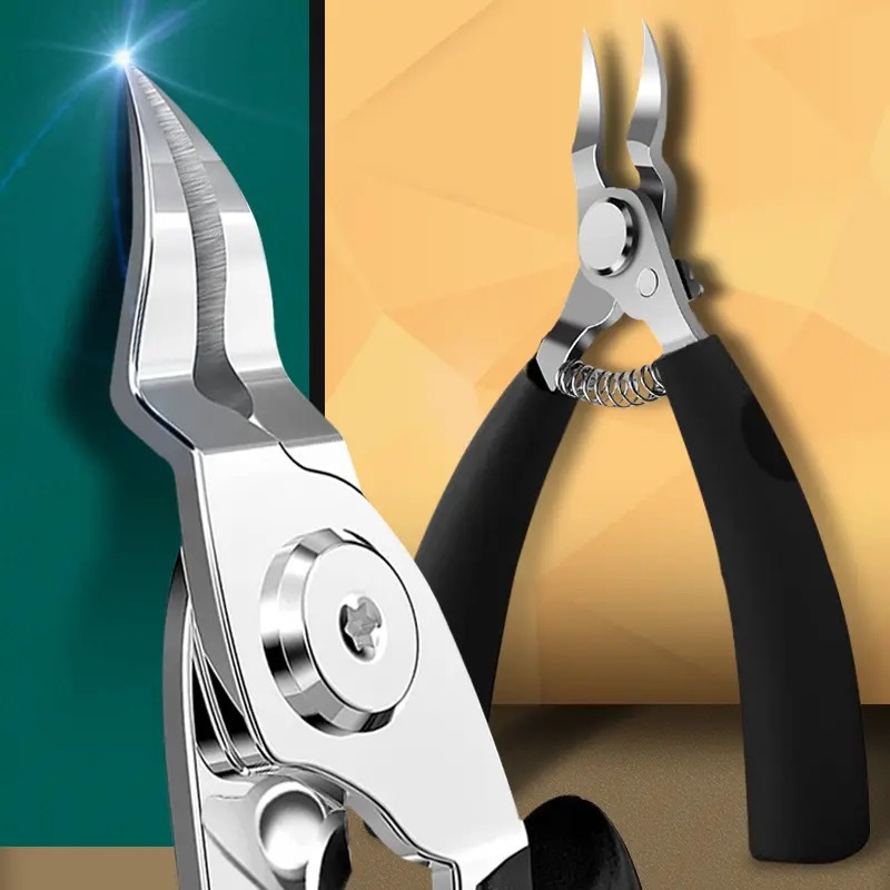 

1pc, Stainless Steel Nail Clipper, Nail Trimmer, Cutter, Pedicure Scissors, Lightweight Foot Tool