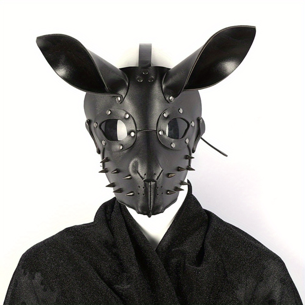 

Cyberpunk Rabbit Girl Mask Cosplay Prop Nightclub Masquerade Ball