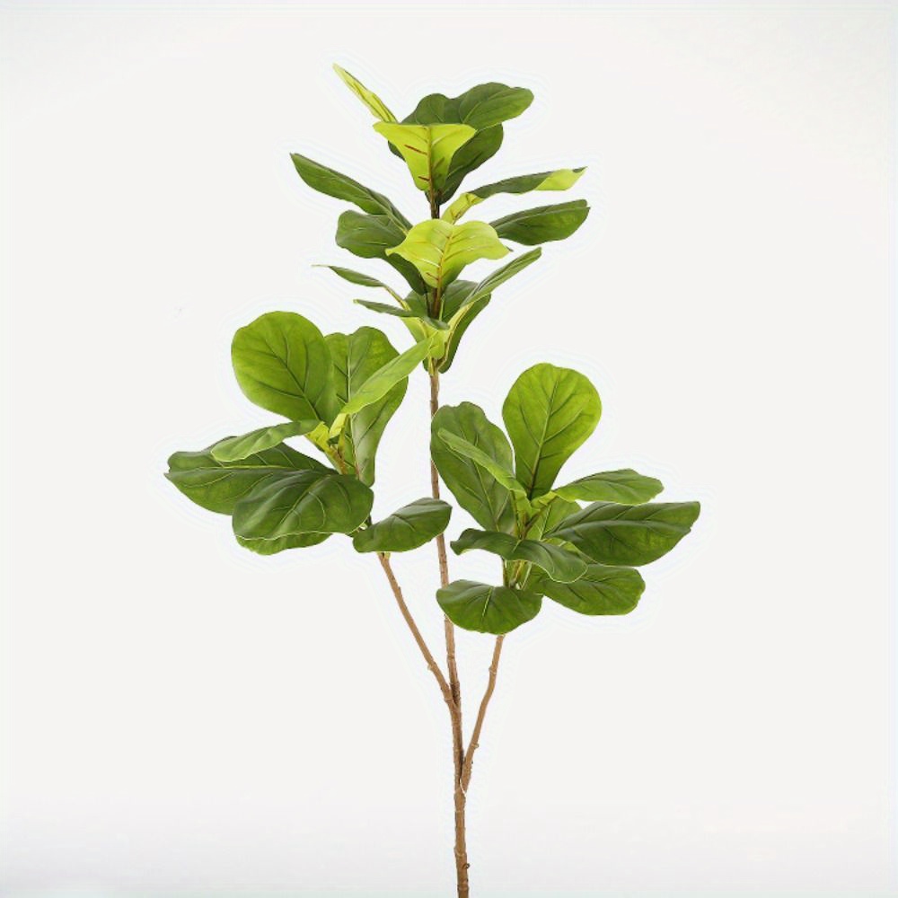 TEMU 1pc Artificial Branch - Plastic Faux Plant For Home Decor, Housewarming, Office - Lifelike Greenery For Indoor Landscape, Balcony Decoration