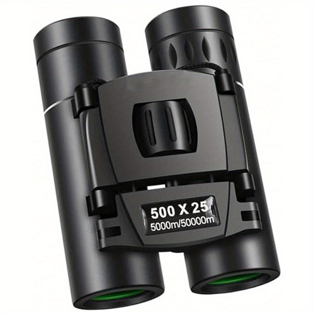 

500x25 Compact Binoculars, High Magnification Mini Pocket Binoculars, Waterproof Small Binoculars, Suitable For Bird Watching, Hunting, Concerts, Theaters, Operas, Travel And Sightseeing